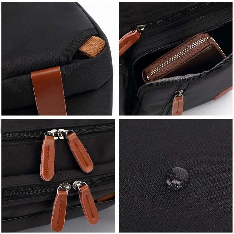Coolbell sacoche ordinateur convertible sac à dos