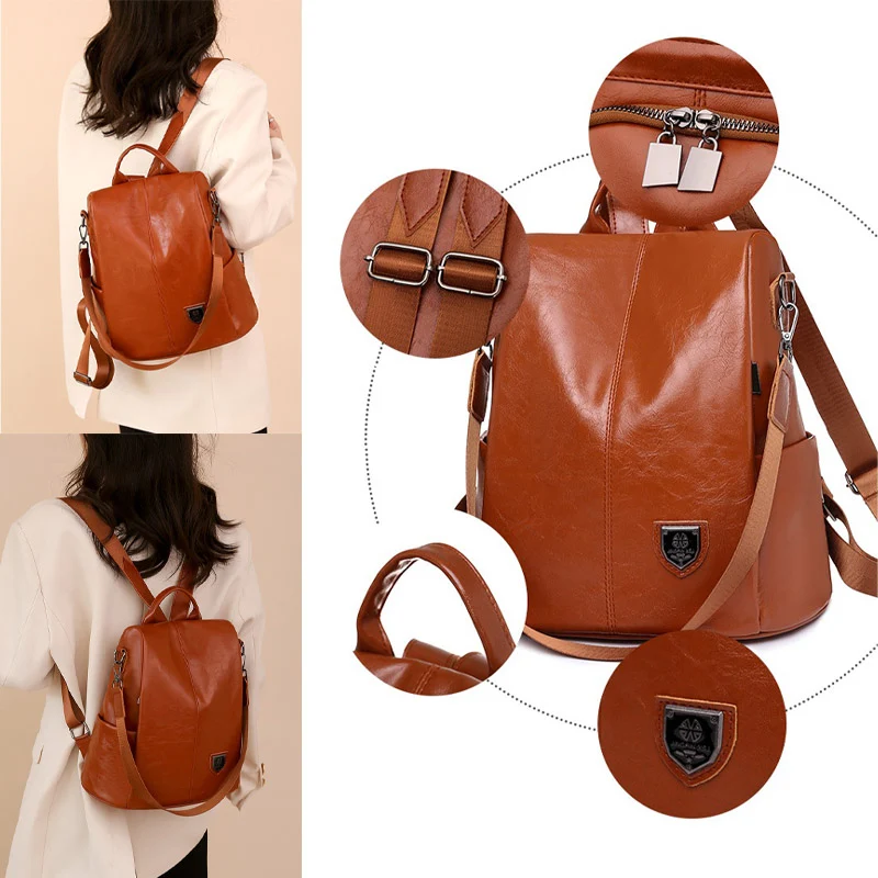 Roma sac à dos antivol femme