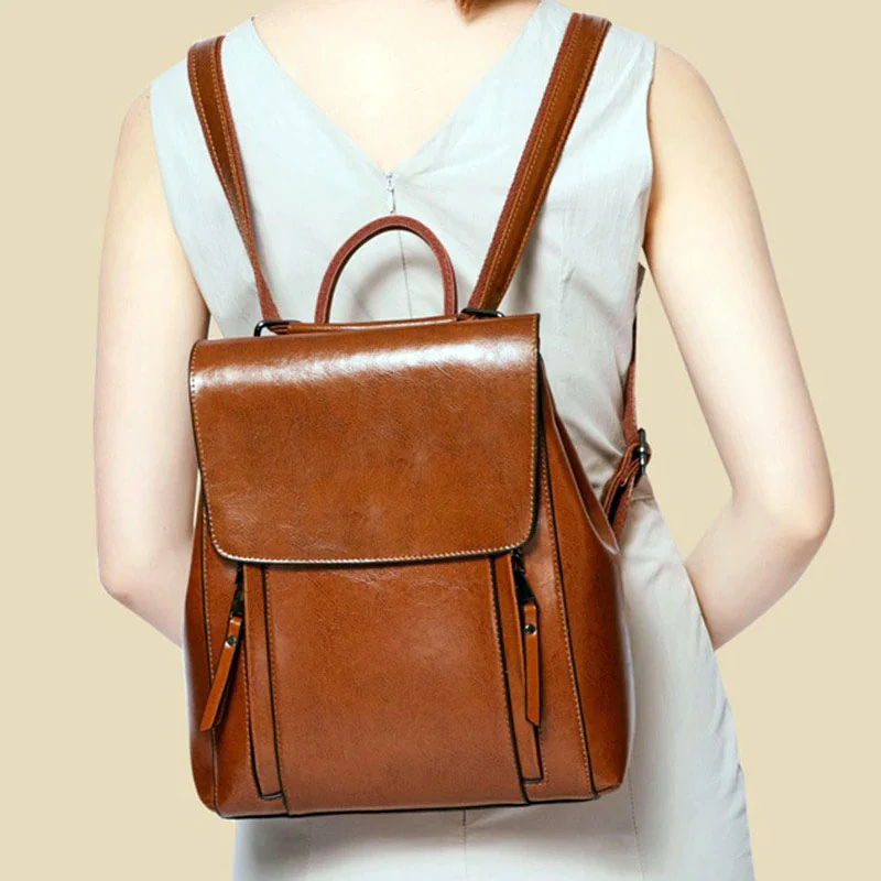 Skive sac à main sac à dos cuir