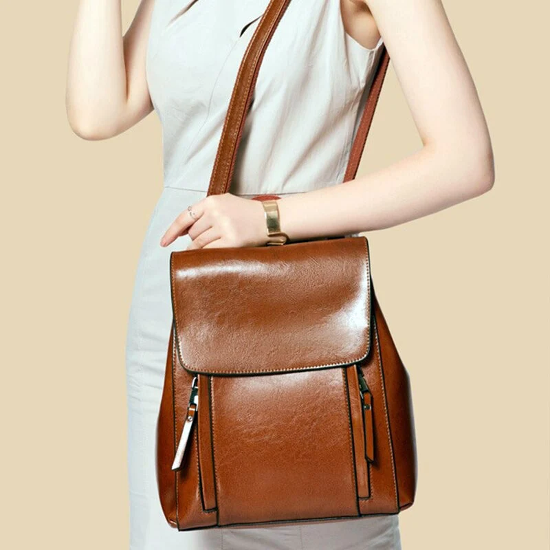 Skive sac à main sac à dos cuir