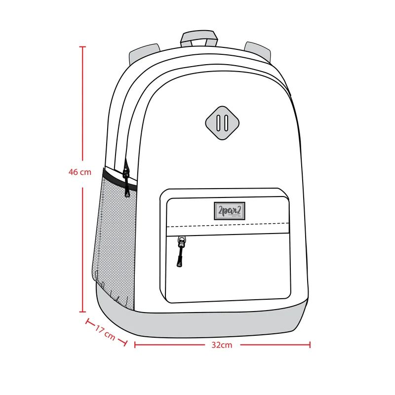 Kids Backpack Blue Dinosaur Print