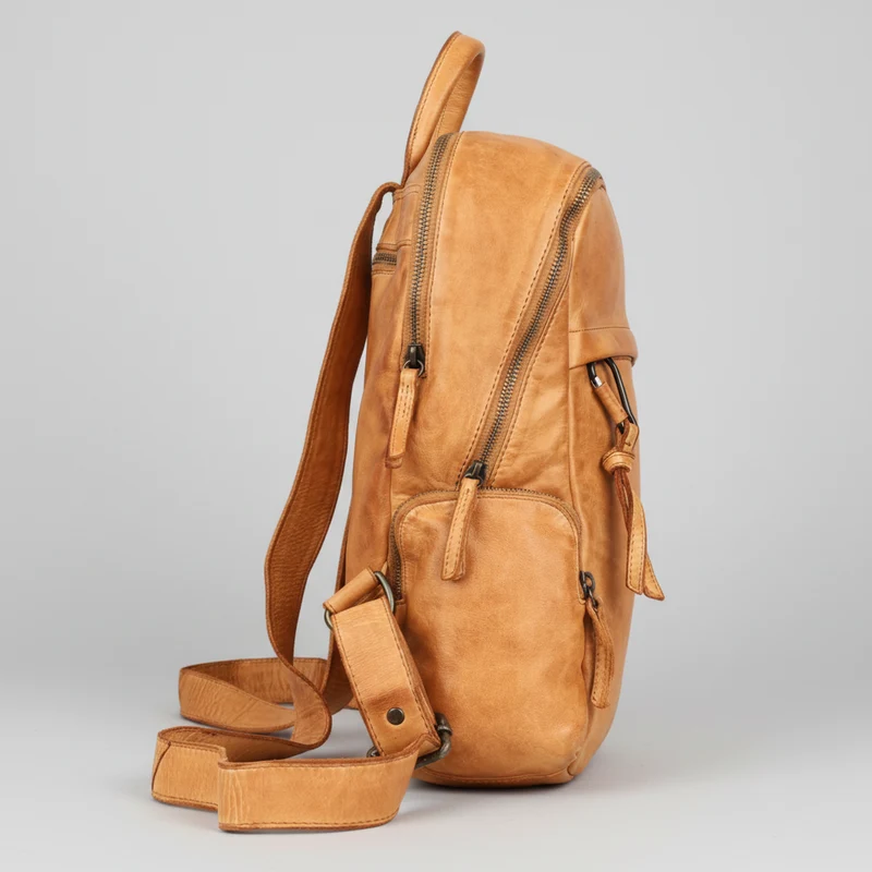 MET Premium Leather Backpack. Urban Rucksack