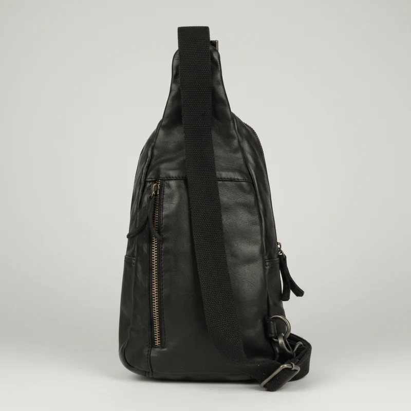 MET Off The Shoulder Leather Chest Bag Backpack