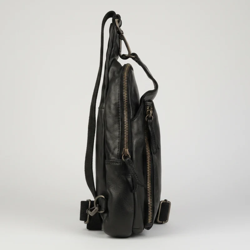 MET Off The Shoulder Leather Chest Bag Backpack