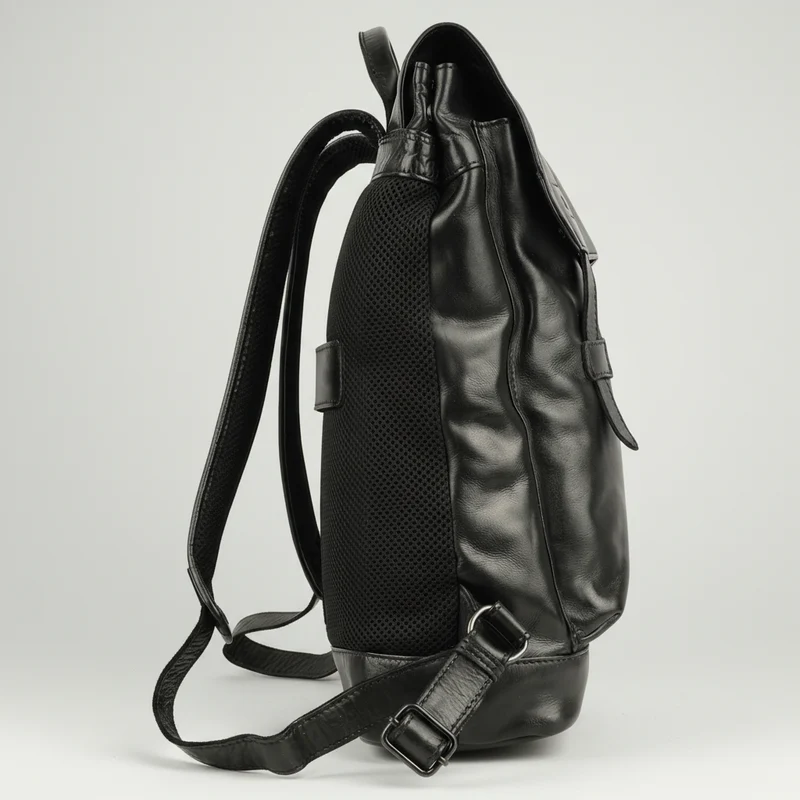 MET Premium Leather Backpack. Urban Rucksack