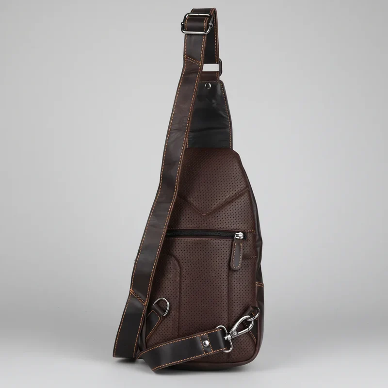 Greenwood Leather Crossbody Chest Bag