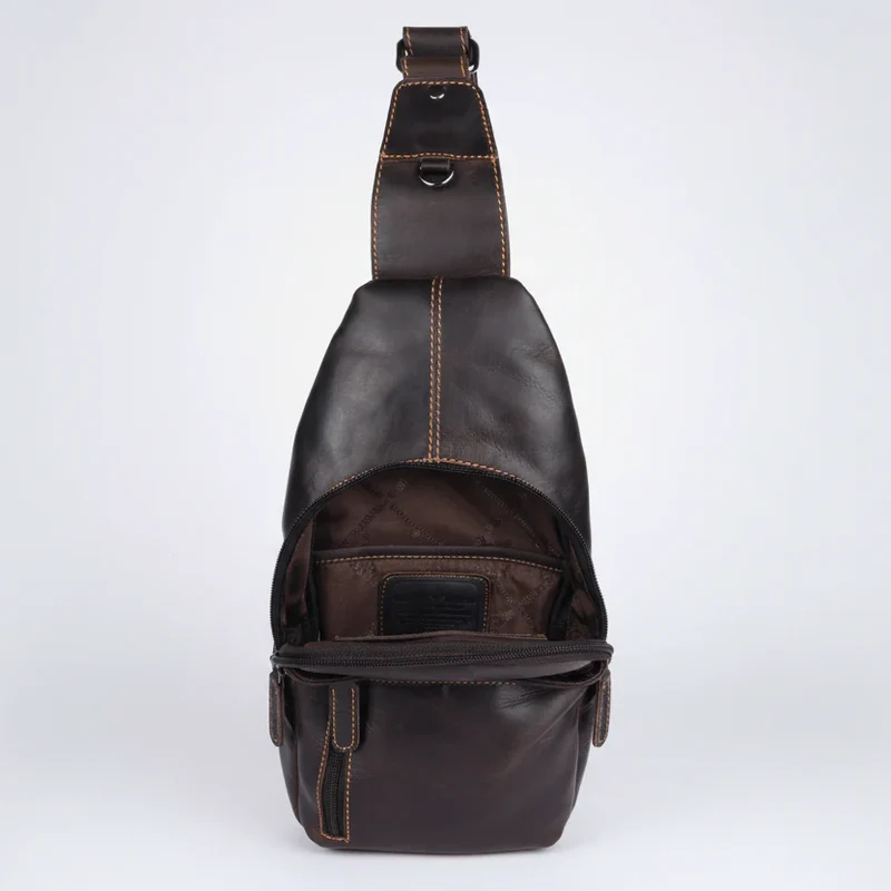 Greenwood Leather Crossbody Chest Bag