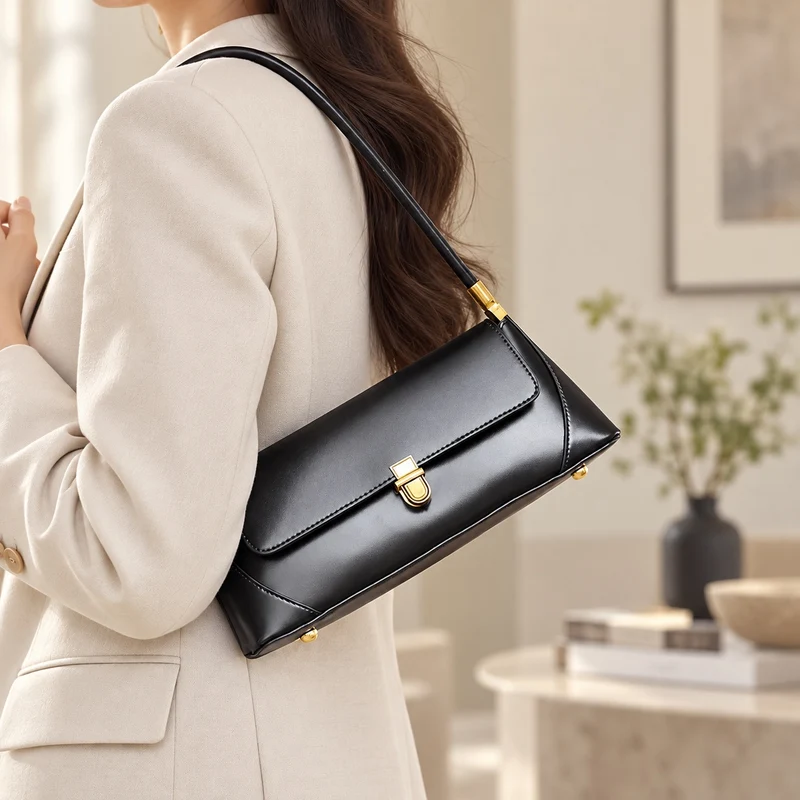Elisa sac à main baguette tendance cuir