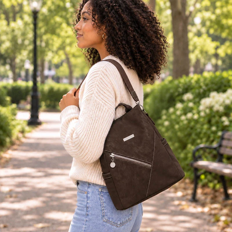 Naha sac à dos antivol femme élégant