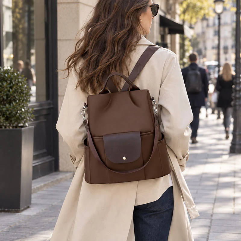 Club sac antivol femme toile