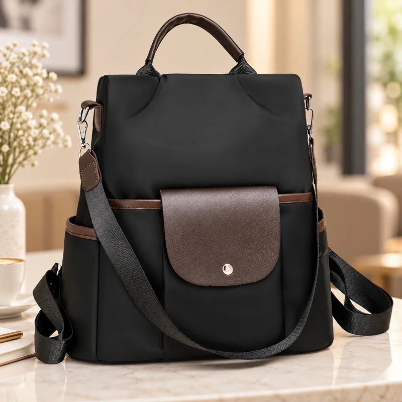 Club sac antivol femme toile