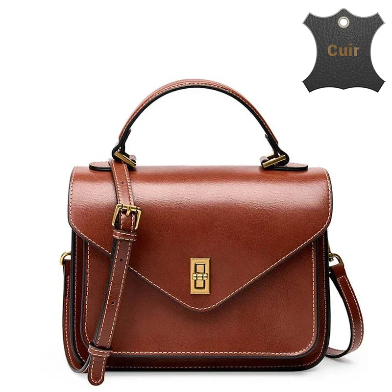 Helena sac à main bandoulière cuir