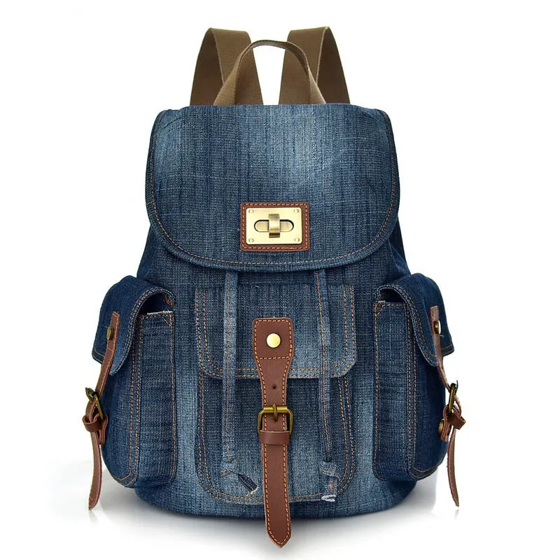 Jess sac à dos femme en jean tendance