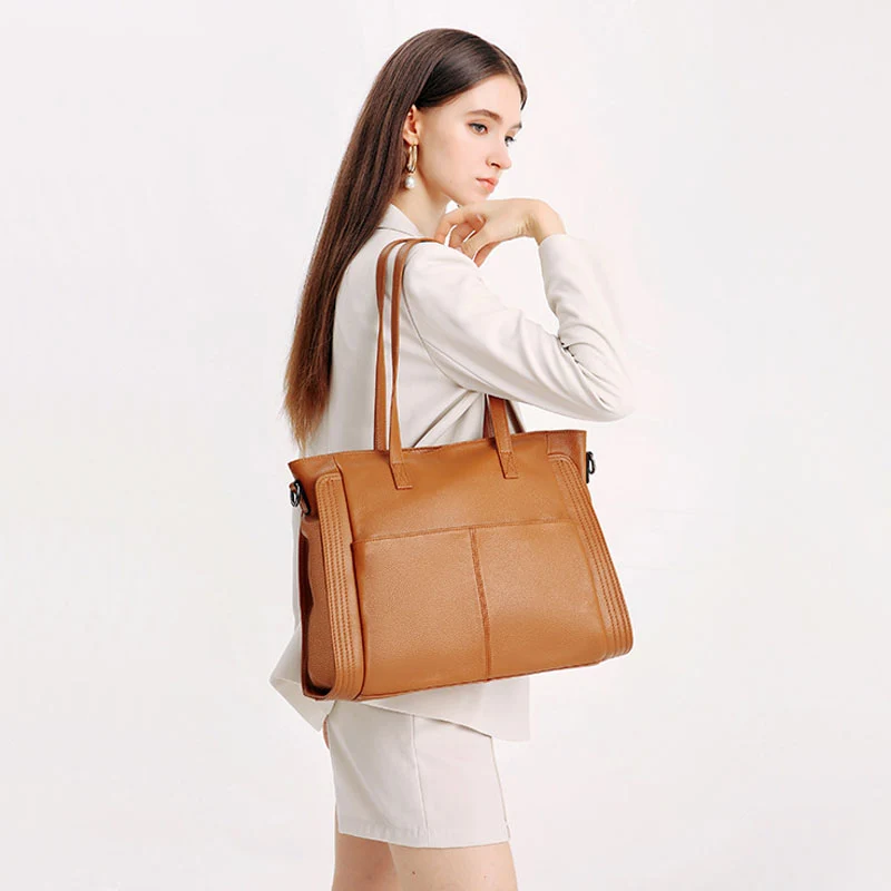 Ivy grand sac bandoulière cuir femme