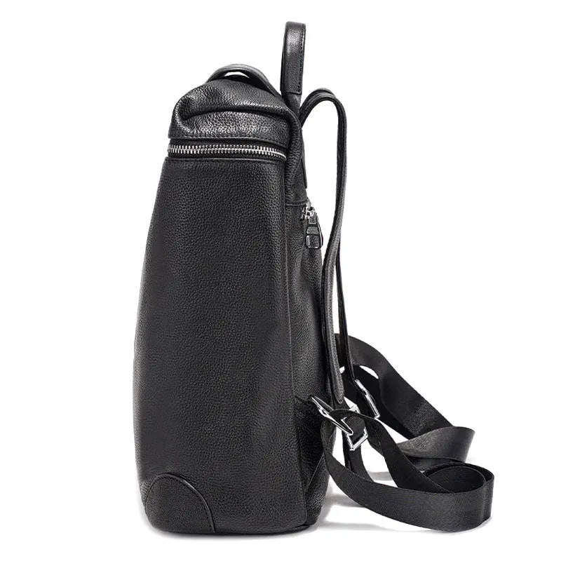 Lusaka sac à dos femme cuir noir