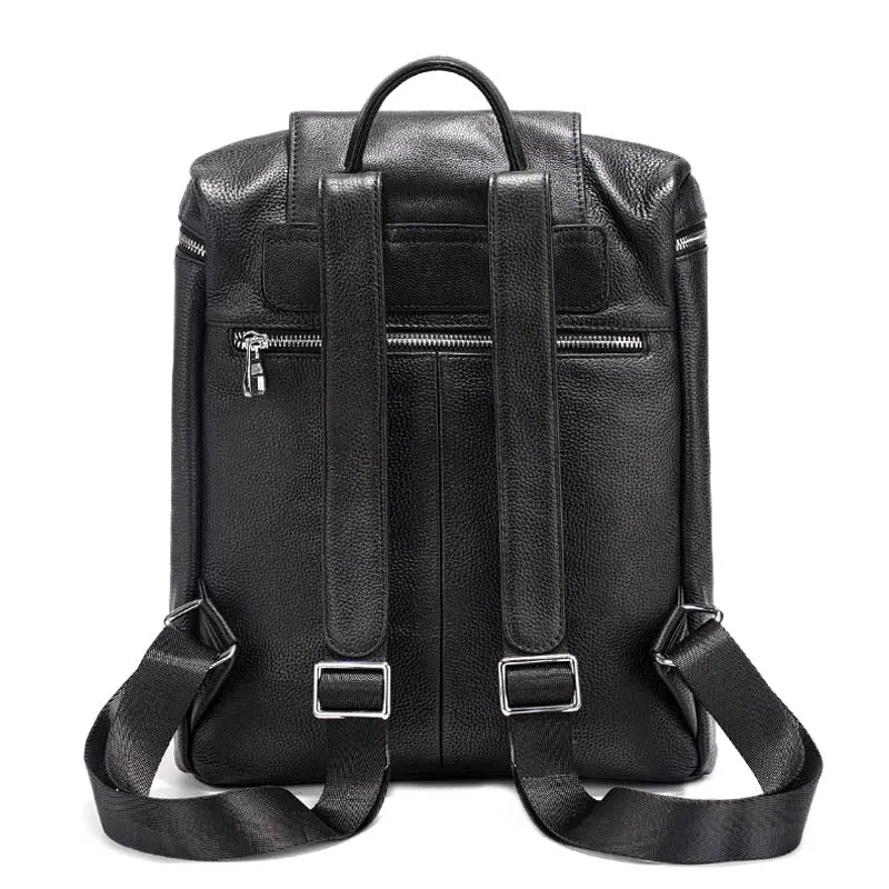 Lusaka sac à dos femme cuir noir