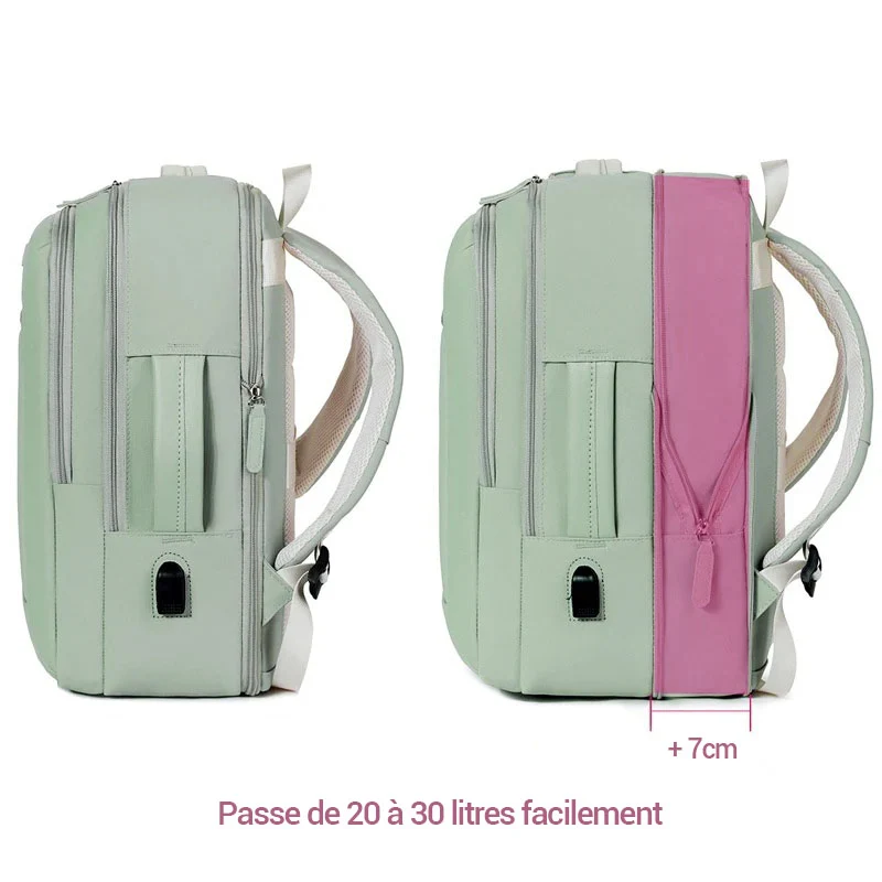 Vind petit sac à dos de voyage extensible