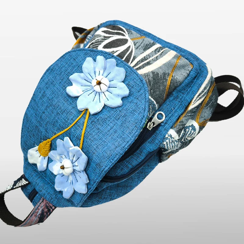 Aster petit sac à dos femme toile