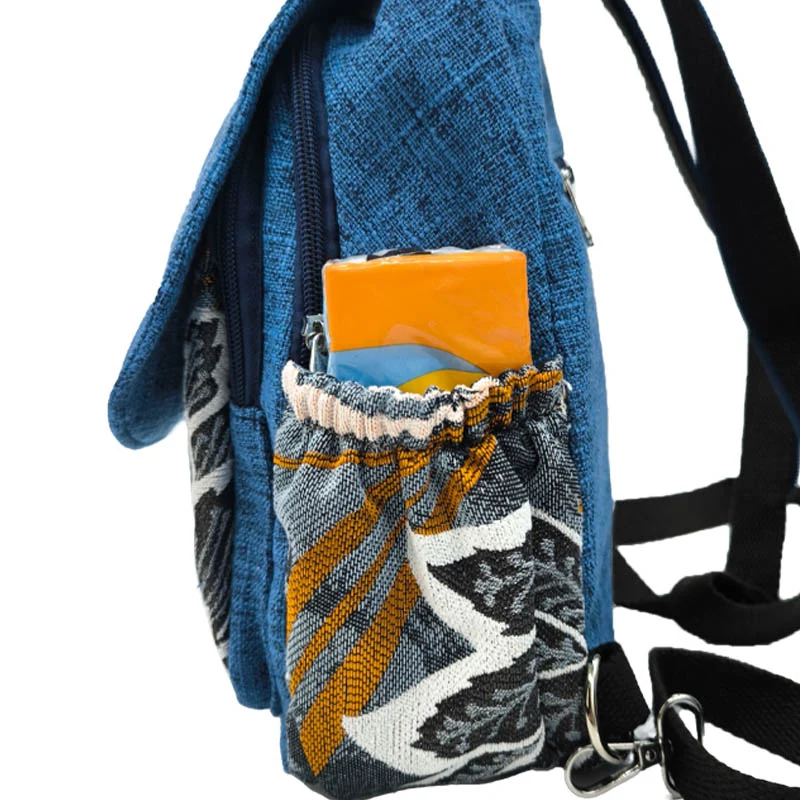 Aster petit sac à dos femme toile