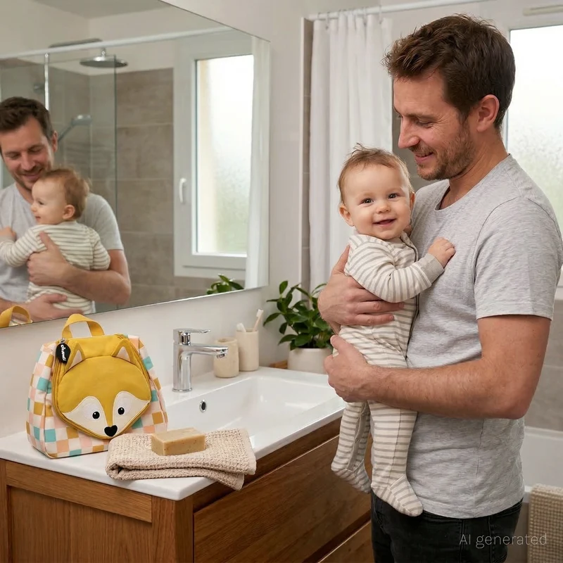Trousse de toilette enfant Cyranos le renard
