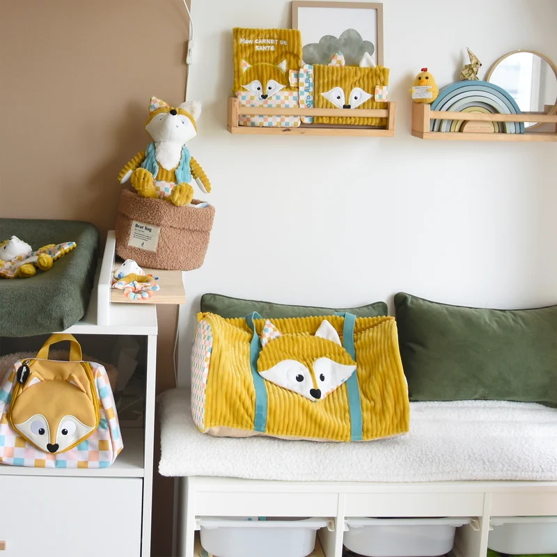 Sac weekend polochon Cyranos le renard