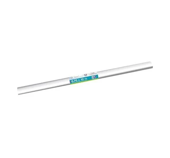 Film couvre-livres, PVC, transparent, 700 mm x 10 m epaisseur 0.08 mm