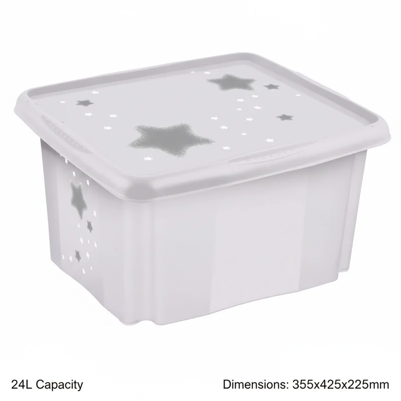 Boite dessin Etoiles 24L